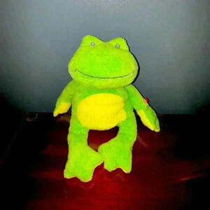 Ty Pluffies Ponds Frog Plush Stuffed Animal